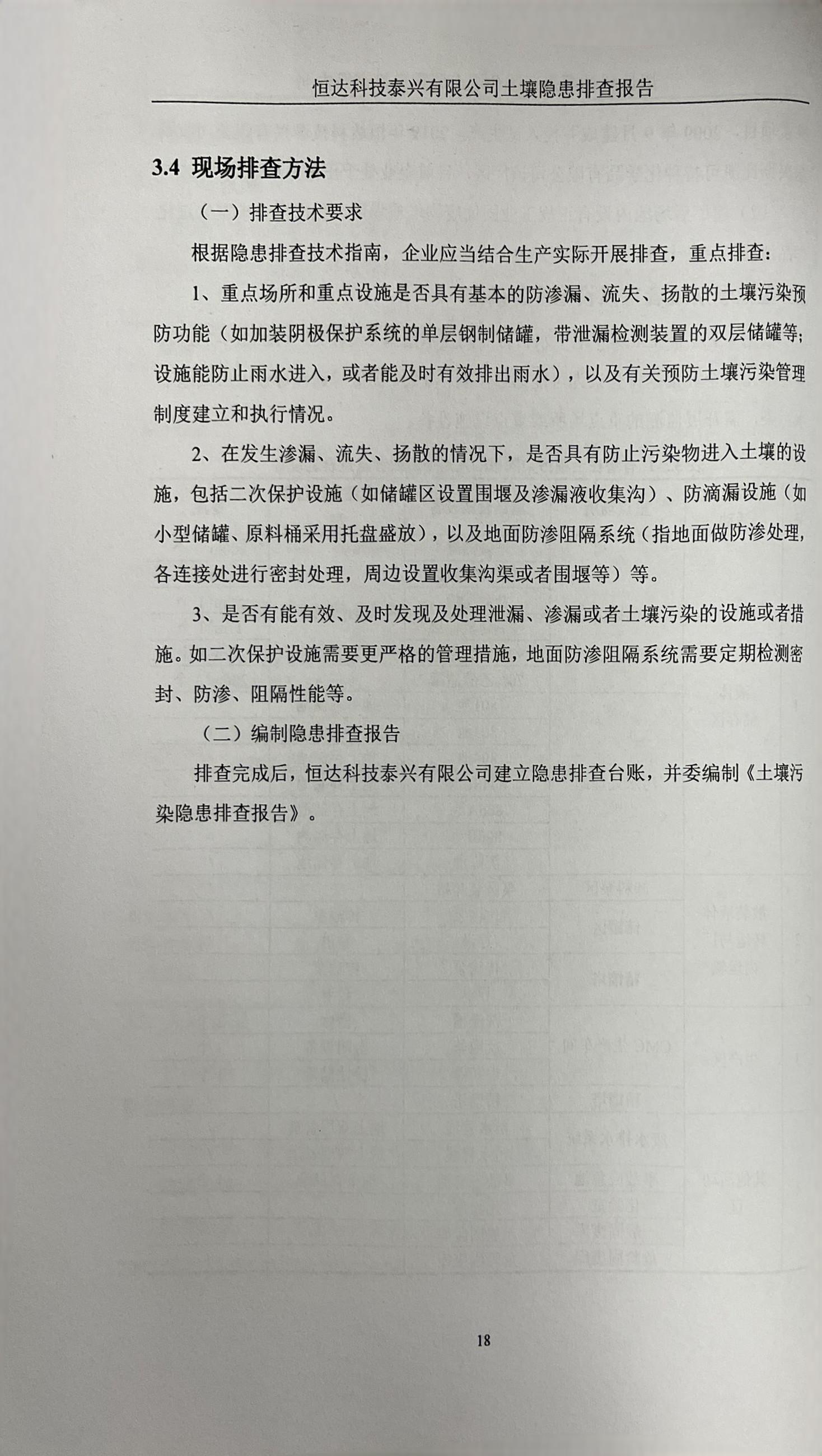 恒達(dá)科技泰興有限公司土壤污染隱患排查報告(圖21)