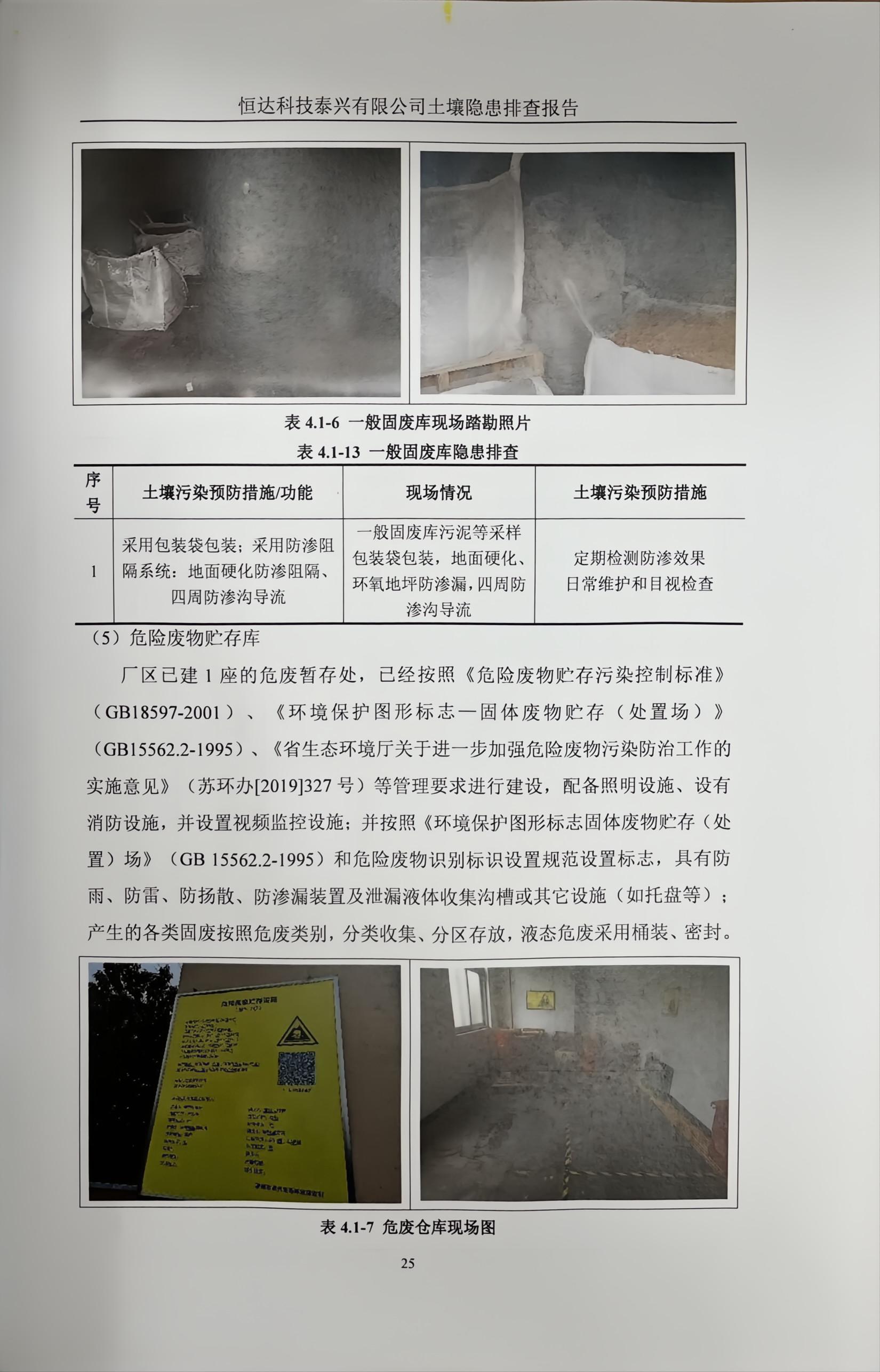 恒達(dá)科技泰興有限公司土壤污染隱患排查報告(圖28)